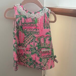 Lilly Pulitzer Tropical Pink and Green 12-18 month set